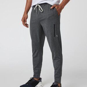 Vuori Mens Sunday Performance Jogger Charcoal Heather L